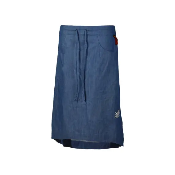 Dlouhá funkční letní sukně Linnea SKHOOP denim