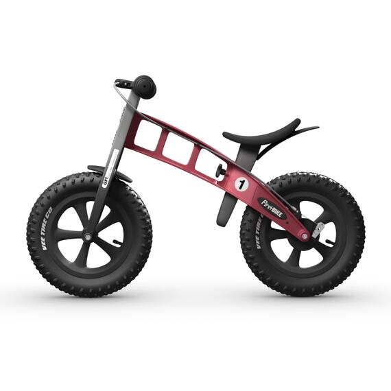 Dětské odrážedlo FirstBIKE FAT edition red