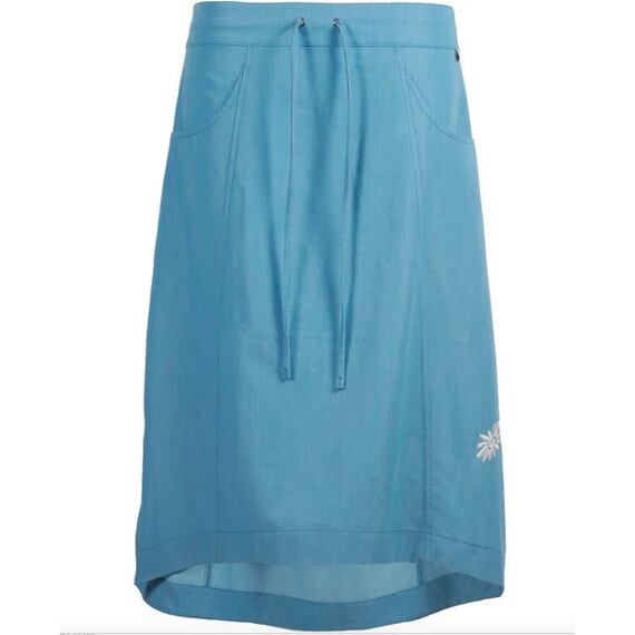 Dlouhá funkční letní sukně SKHOOP Laura Long denim