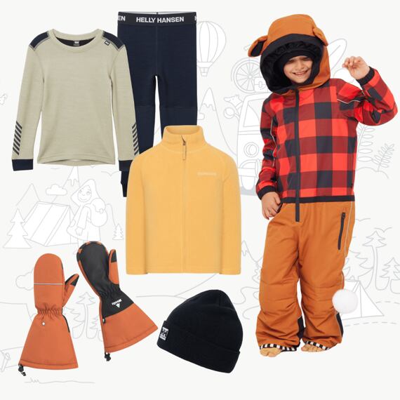 Dětský zimní outfit WeeDo Teddydo