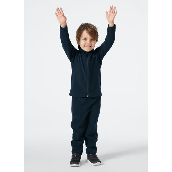 Dětský fleecový set mikiny a tepláků Helly Hansen - navy
