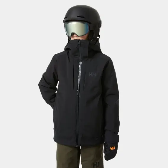 Dětská lyžařská bunda Helly Hansen JR Alpha - black 991