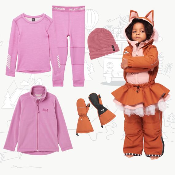 Dětský zimní outfit WeeDo Squirdo
