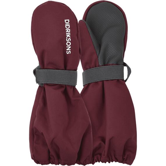 Dětské zimní rukavice Didriksons Biggles anemon red - palčáky