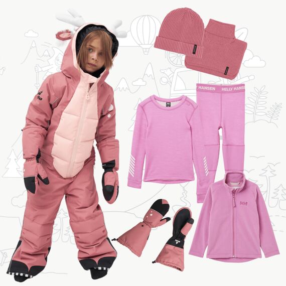 Dětský zimní outfit WeeDo OhDeer