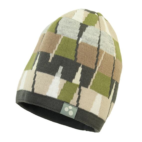 Dětská pletená čepice Huppa Carlos 1 khaki