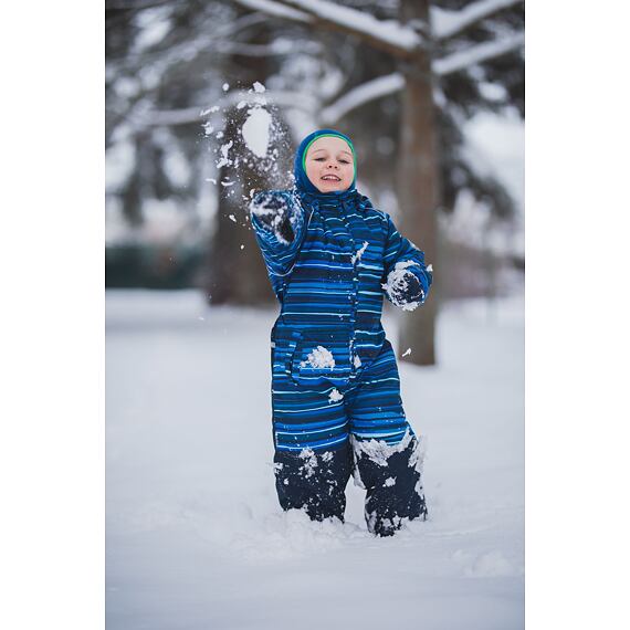 Dětská zimní kombinéza Huppa Wille 1 navy pattern / navy