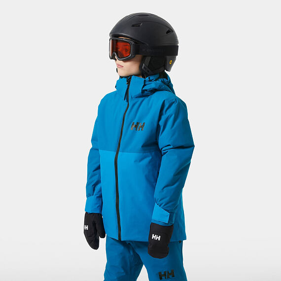 Dětská zimní bunda Helly Hansen JR Traverse jacket - neptune blue