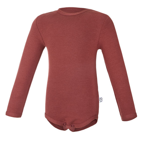 Dětské body Little Angel smyk DR LA Outlast® - kaštanové