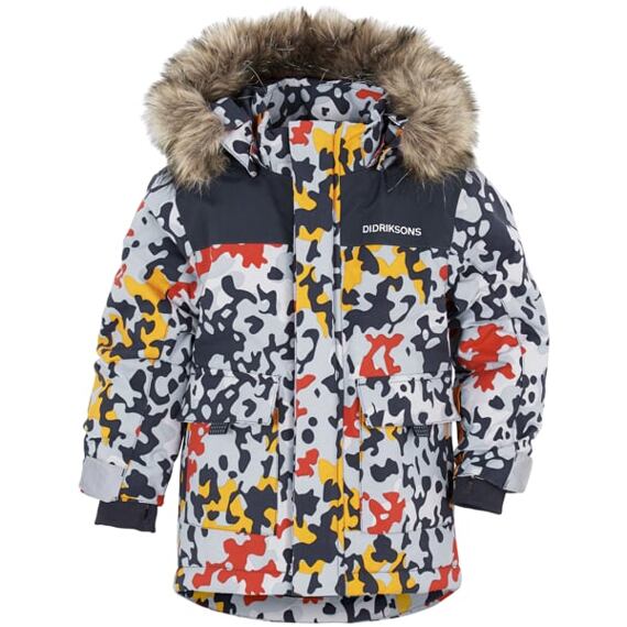 Dětská zimní bunda Didriksons Polarbjornen print