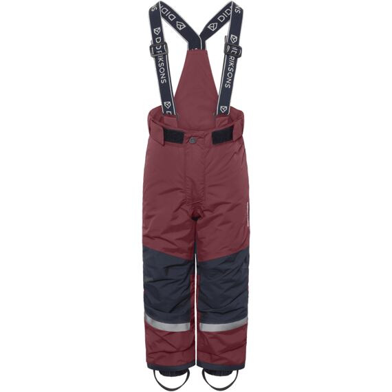 Dětské zimní kalhoty Didriksons Idre anemon red - ROSTOUCÍ