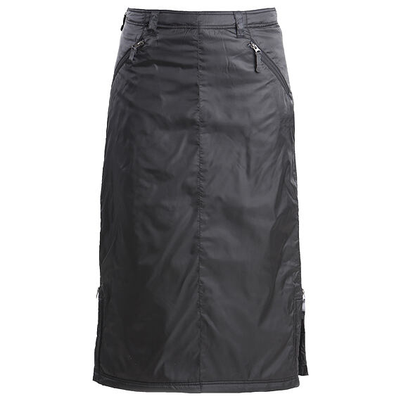 Dámská zimní sukně SKHOOP přes kalhoty Original black