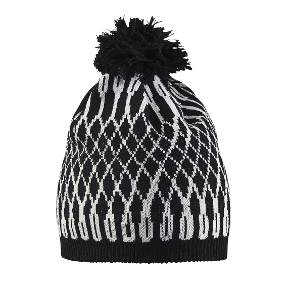 Zimní čepice Craft Snow Flake černá