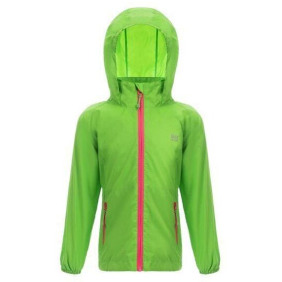 Dětská nepromokavá bunda Mac in Sac Mini Origin 2 Neon green
