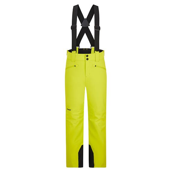 Dětské zimní kalhoty Ziener Axi Jr - bitter lemon neon