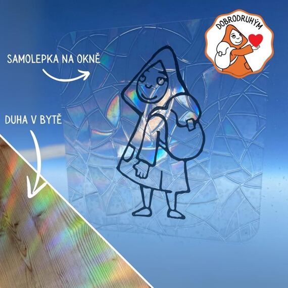 Sluníčkový barometr Promaledobrodruhy - suncatcher