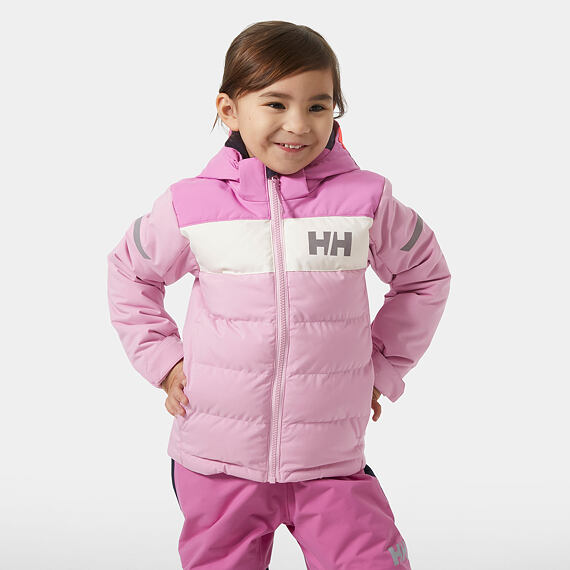 Dětská zimní bunda Helly Hansen K Vertical - pink lavender