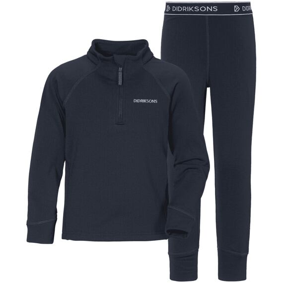 Dětské termoprádlo Didriksons Jadis set navy