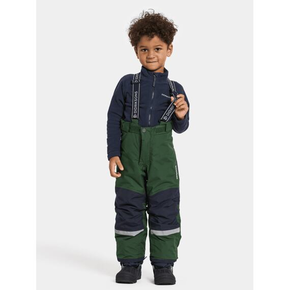 Dětské zimní kalhoty Didriksons Idre pine green - ROSTOUCÍ