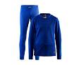 Dětské termoprádlo Set CRAFT Baselayer JR tmavě modré