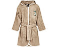 Dětský župan Playshoes Wild Animals brown - froté