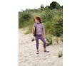Dětské UV legíny Playshoes violet 5 Dětské UV tričko Playshoes Flowers violet - dlouhý rukáv
