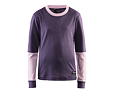 Dětské termoprádlo Set Craft Baselayer JR fialové 4