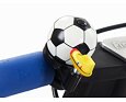 Dětský zvonek na odrážedlo FirstBIKE Fotbal