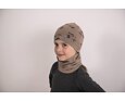 Dětský nákrčník Little Angel smyk Outlast® - oříškový