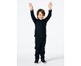 Dětský fleecový set mikiny a tepláků Helly Hansen - navy