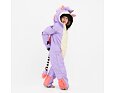 Dětská zimní rostoucí kombinéza WeeDo Unido Lila Unicorn