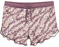 Dívčí UV plavky Playshoes Flowers violet s nohavičkou