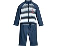 Dětský UV overal Playshoes One-Piece Námořnický pruh s dlouhým rukávem