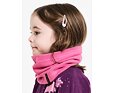 Dětský fleecový nákrčník Didriksons Monte neckwarmer sweet pink 2