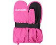Dětské zimní rukavice Didriksons Biggles Zip sweet pink s růžovým zipem - palčáky