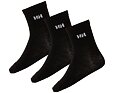 Dětské zimní ponožky Helly Hansen s merino vlnou K Wool Sock black 3 pack
